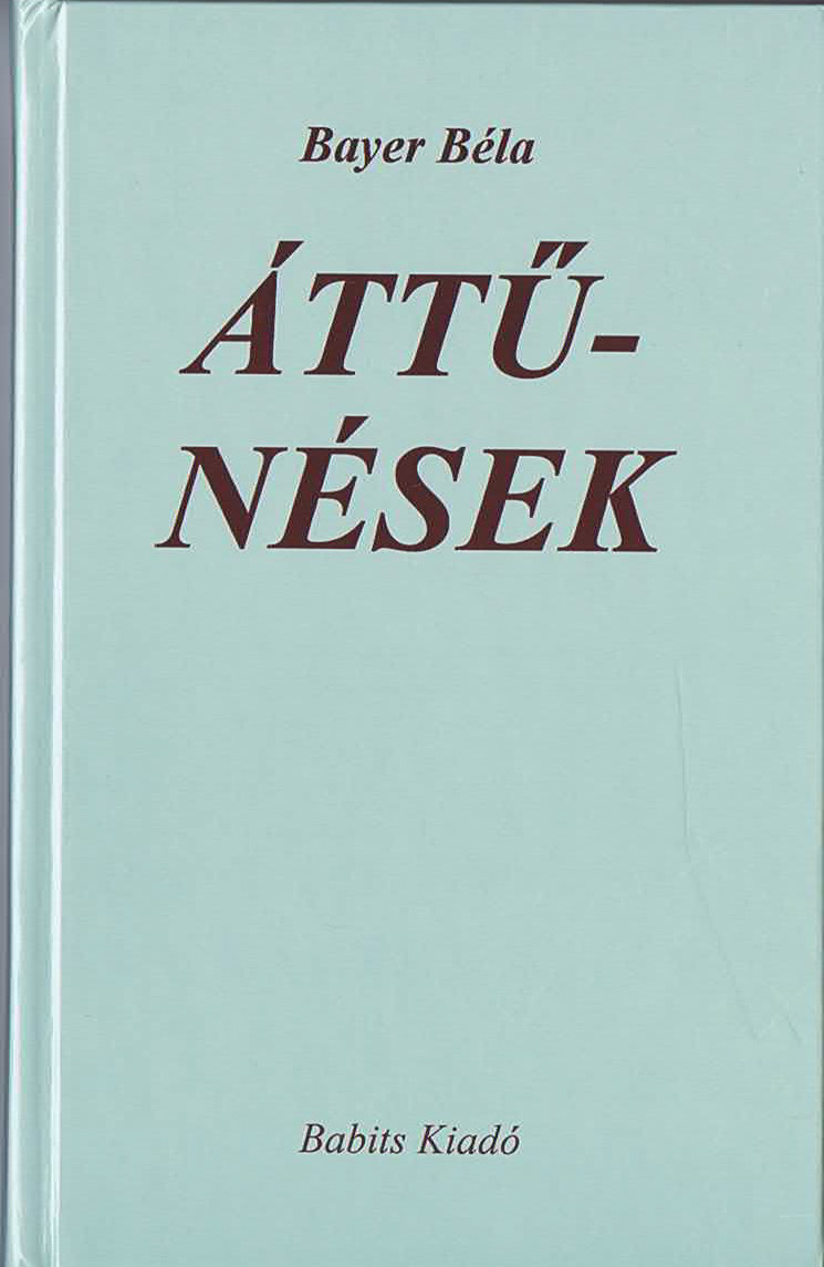 Könyvborító: Áttűnések