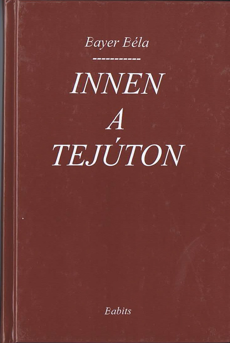 Könyvborító: Innen a Tejúton
