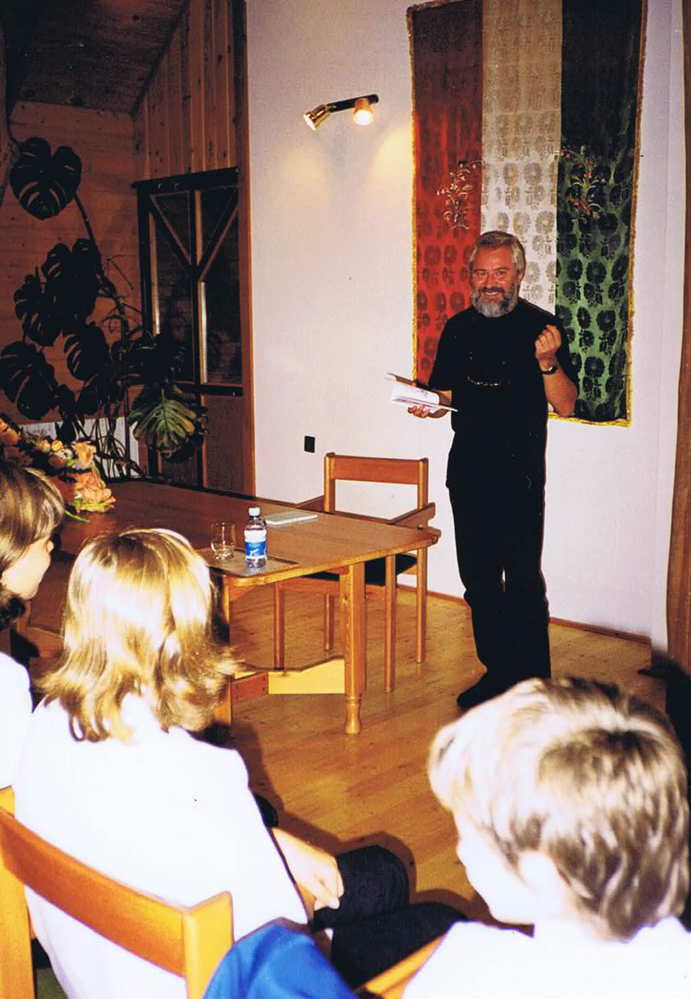 Vorlesungabend in Kakasd (Ungarn) in 2000